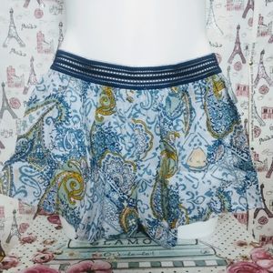 Victoria's Secret Sleep Short Blue Paisley Large
